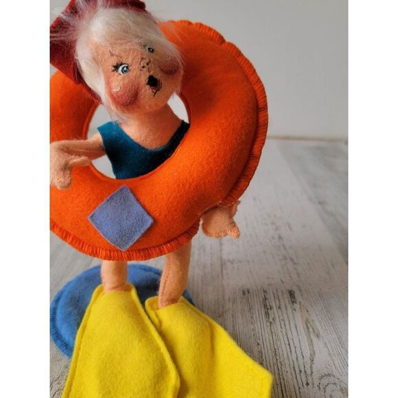 Annalee Darla innertube swimmer girl plush beach collectible - Picture 3 of 8